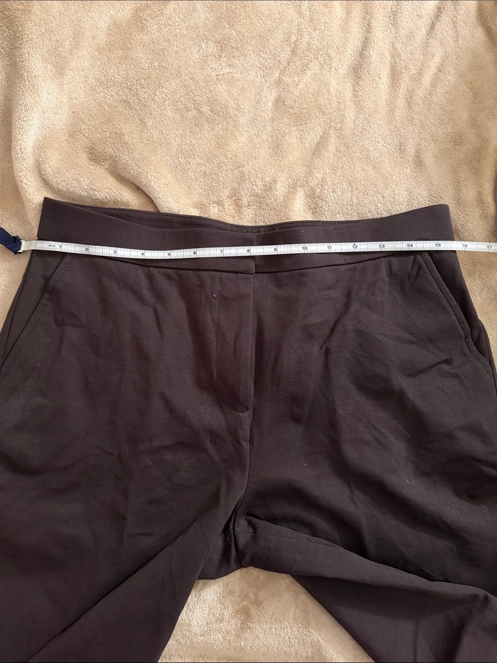 Banana Republic Chocolate Brown Straight-Leg Pants - Picture 6 of 10